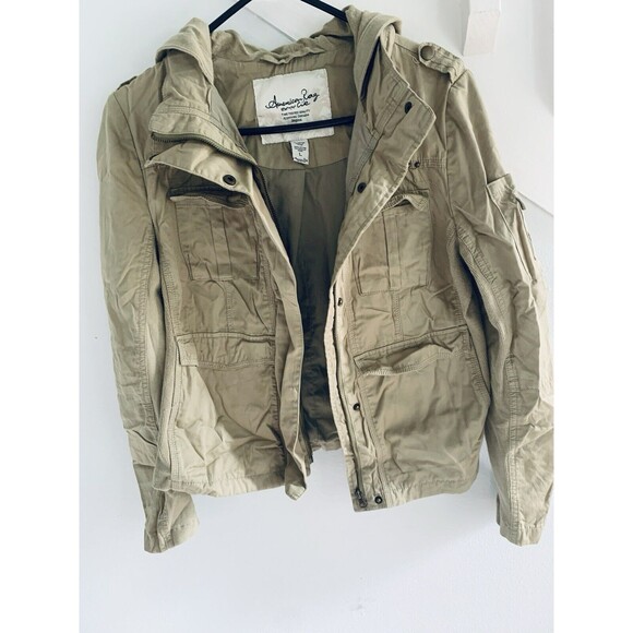 American Rag Cie Jackets & Blazers - American Rag  Military Style Jacket Tag Size Large Women Junior Run  Small